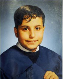 Vangelis "Angelo" Icapatos during his high school graduation
